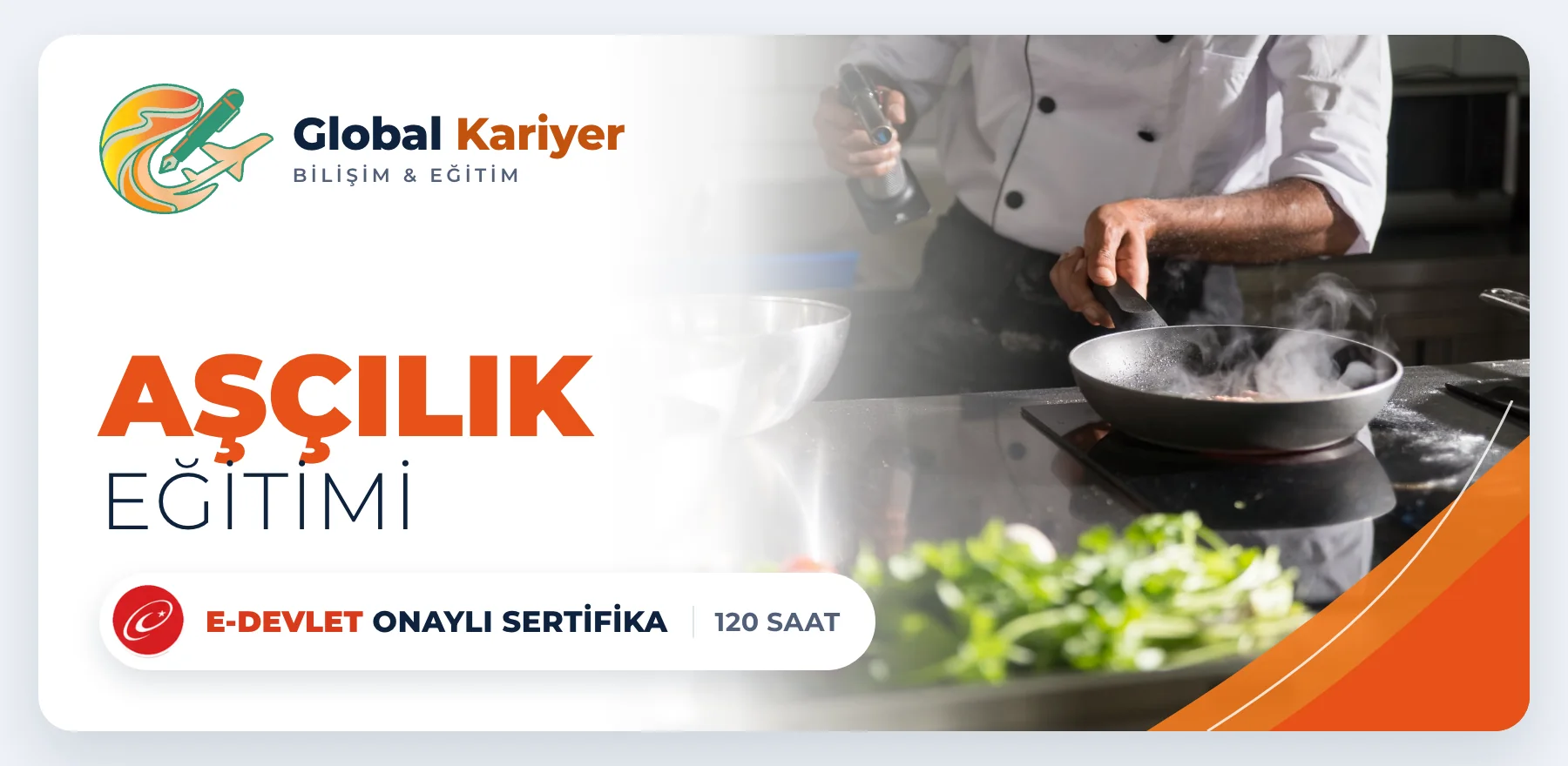 Aşçılık Eğitimi — e-Devlet onaylı sertifika programı