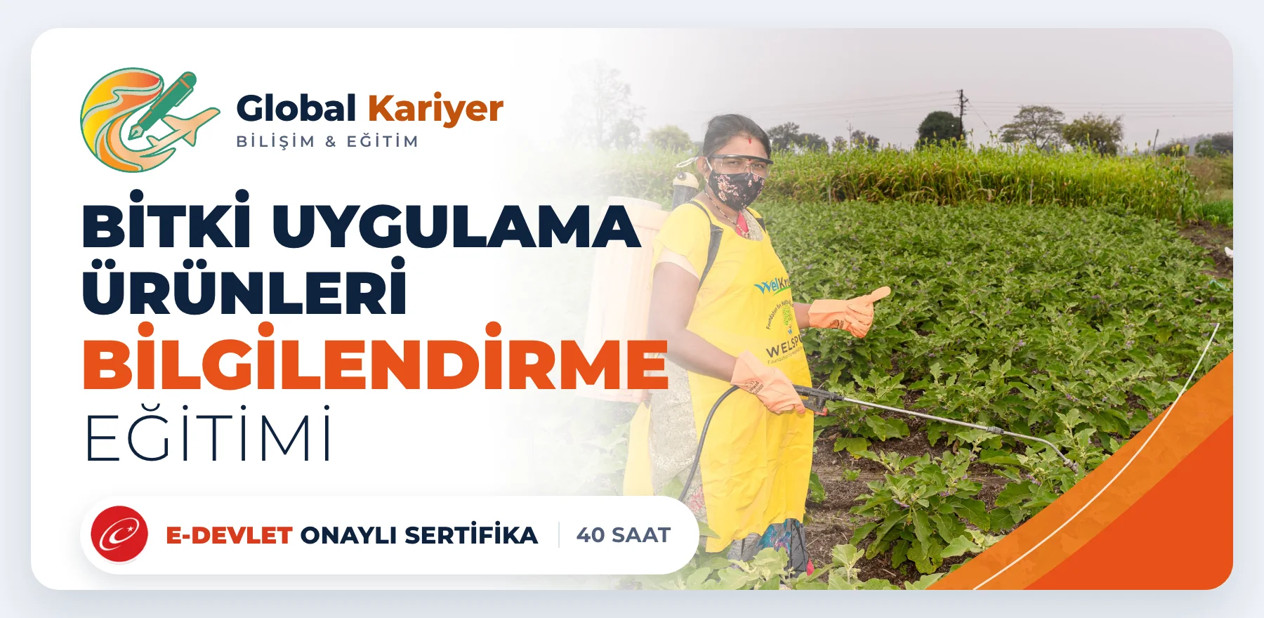 Bitki Uygulama Ürünleri Bilgilendirme Eğitimi — e-Devlet onaylı sertifika programı