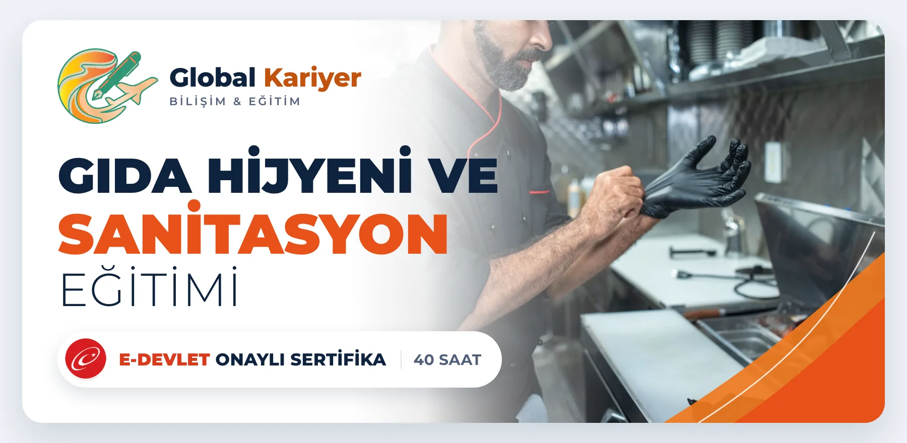 Gıda Hijyeni ve Sanitasyon Eğitimi — e-Devlet onaylı sertifika programı