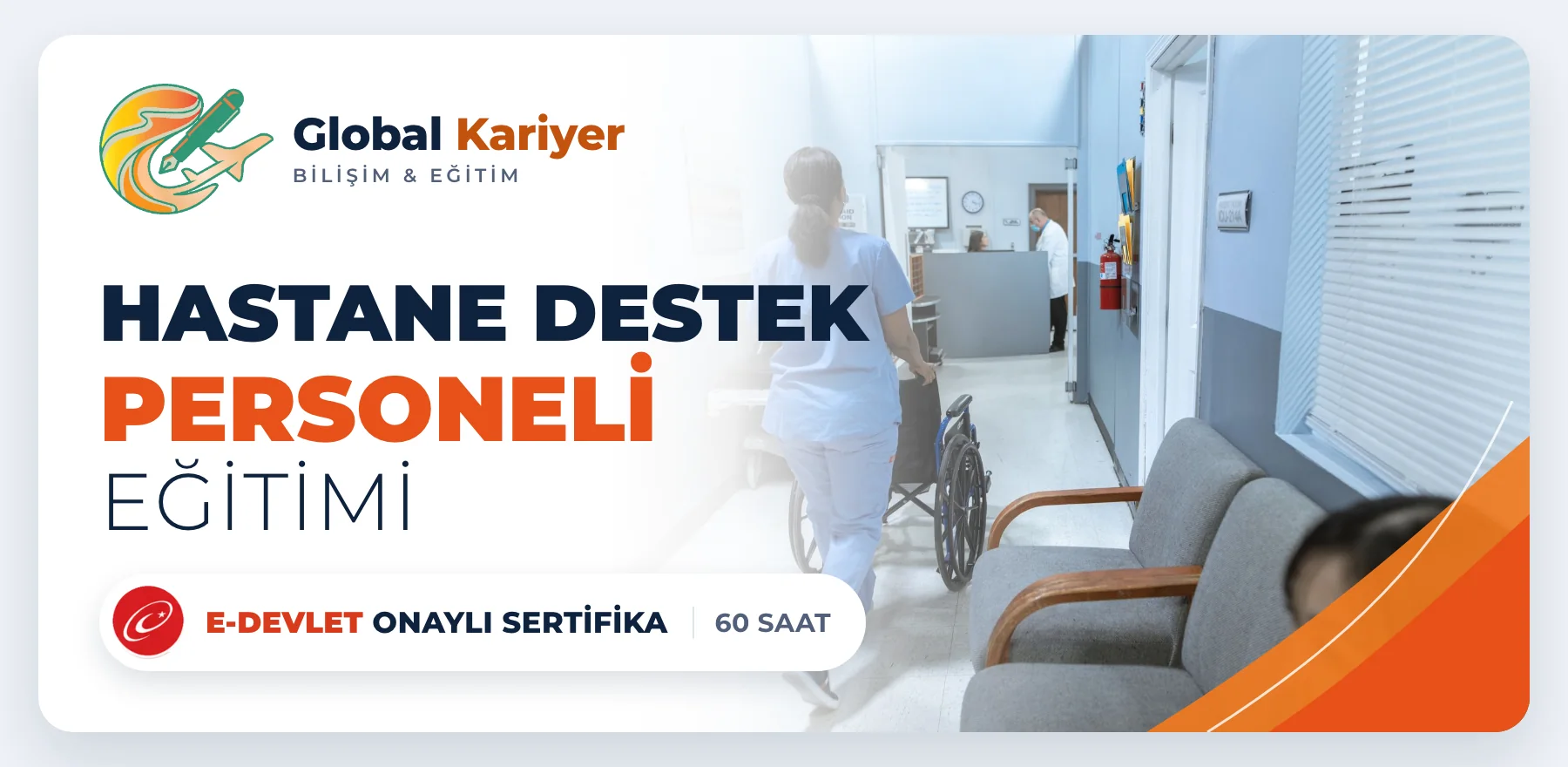 Hastane Destek Personeli Eğitimi — e-Devlet onaylı sertifika programı