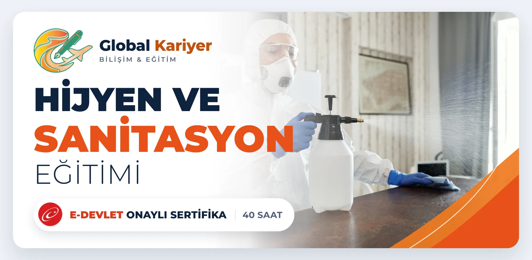 Hijyen ve Sanitasyon Eğitimi — e-Devlet onaylı sertifika programı