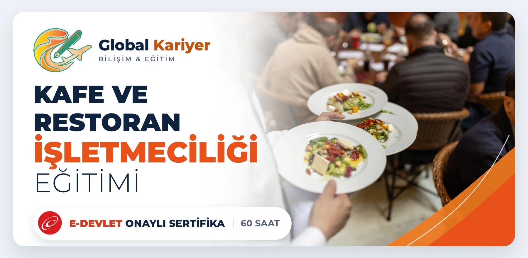 Kafe ve Restoran İşletmeciliği Eğitimi — e-Devlet onaylı sertifika programı