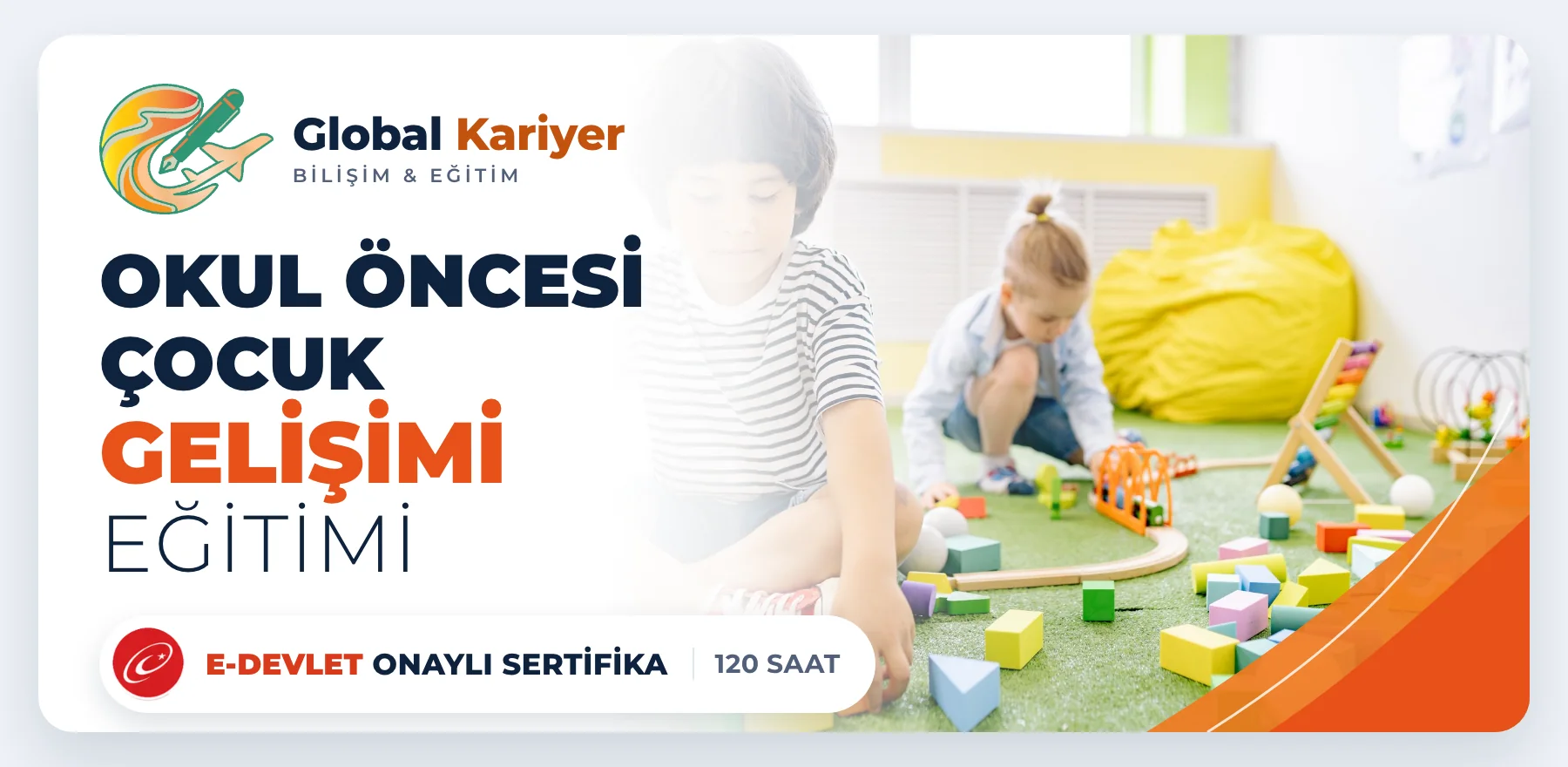 Okul Öncesi Çocuk Gelişimi Eğitimi — e-Devlet onaylı sertifika programı