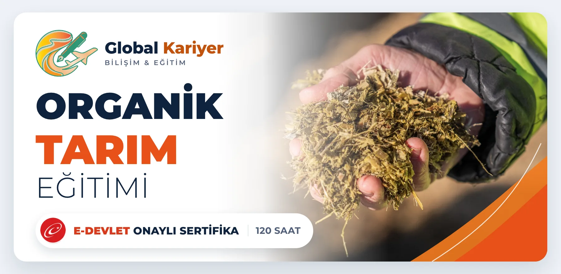 Organik Tarım Eğitimi — e-Devlet onaylı sertifika programı