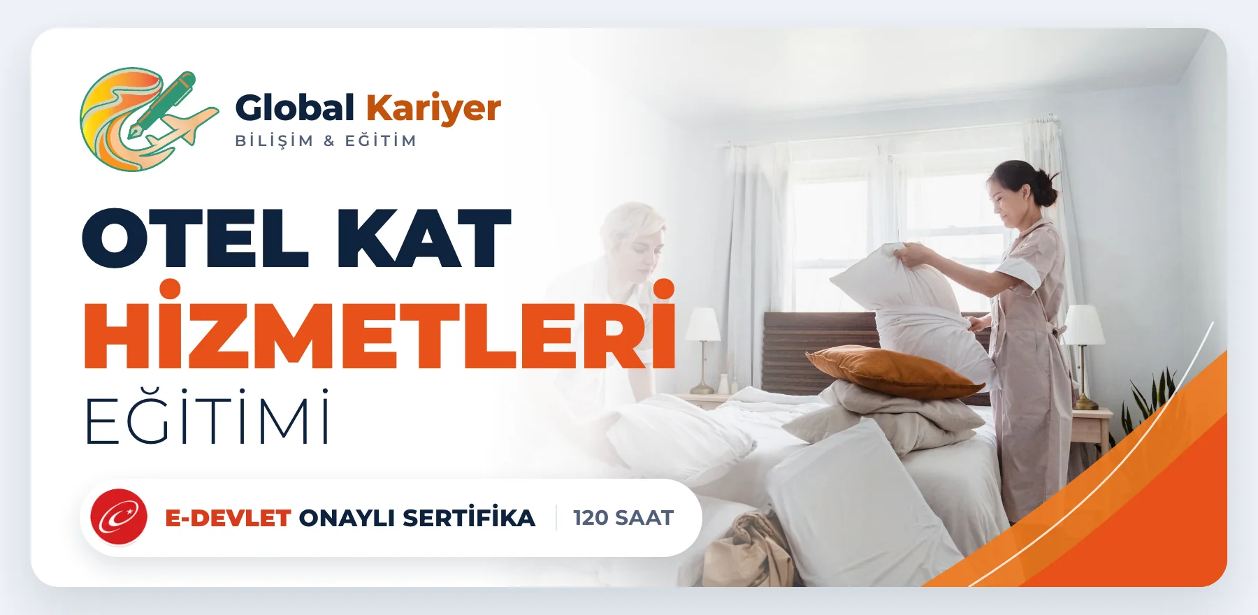 Otel Kat Hizmetleri Eğitimi — e-Devlet onaylı sertifika programı