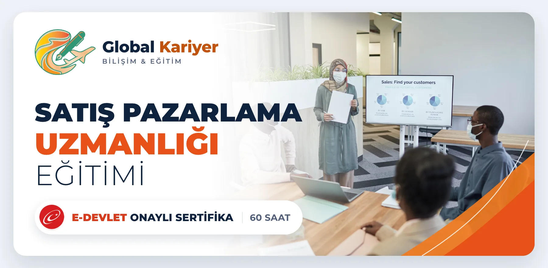 Satış Pazarlama Uzmanlığı Eğitimi — e-Devlet onaylı sertifika programı