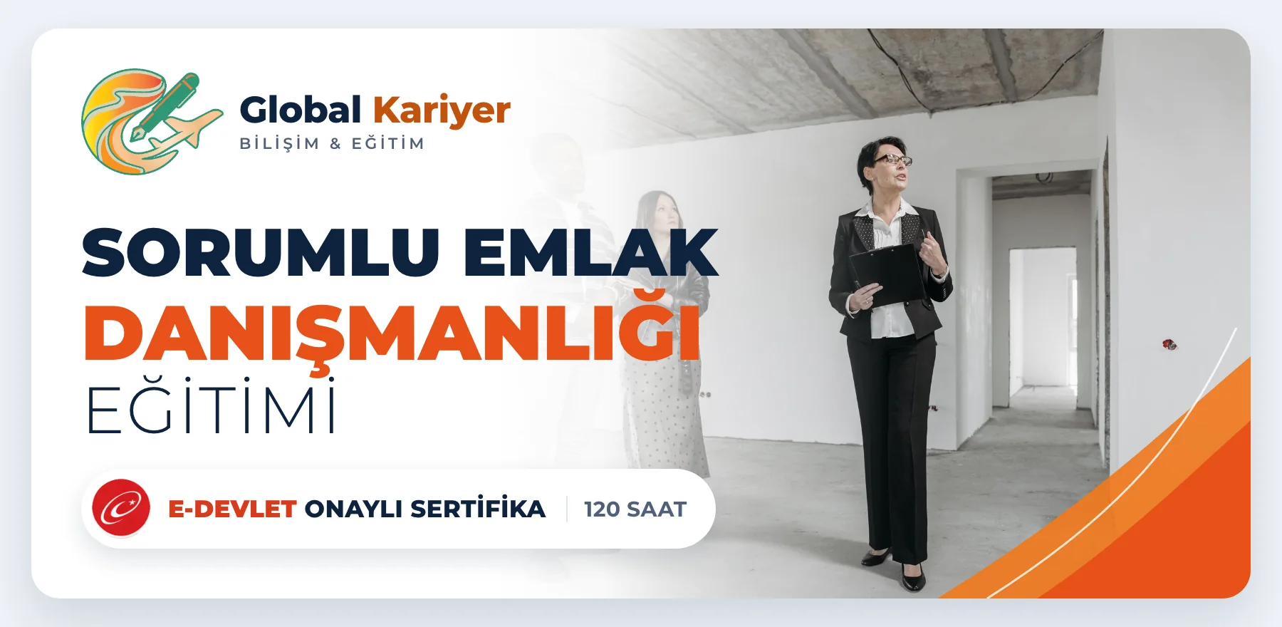 Sorumlu Emlak Danışmanlığı Eğitimi — e-Devlet onaylı sertifika programı