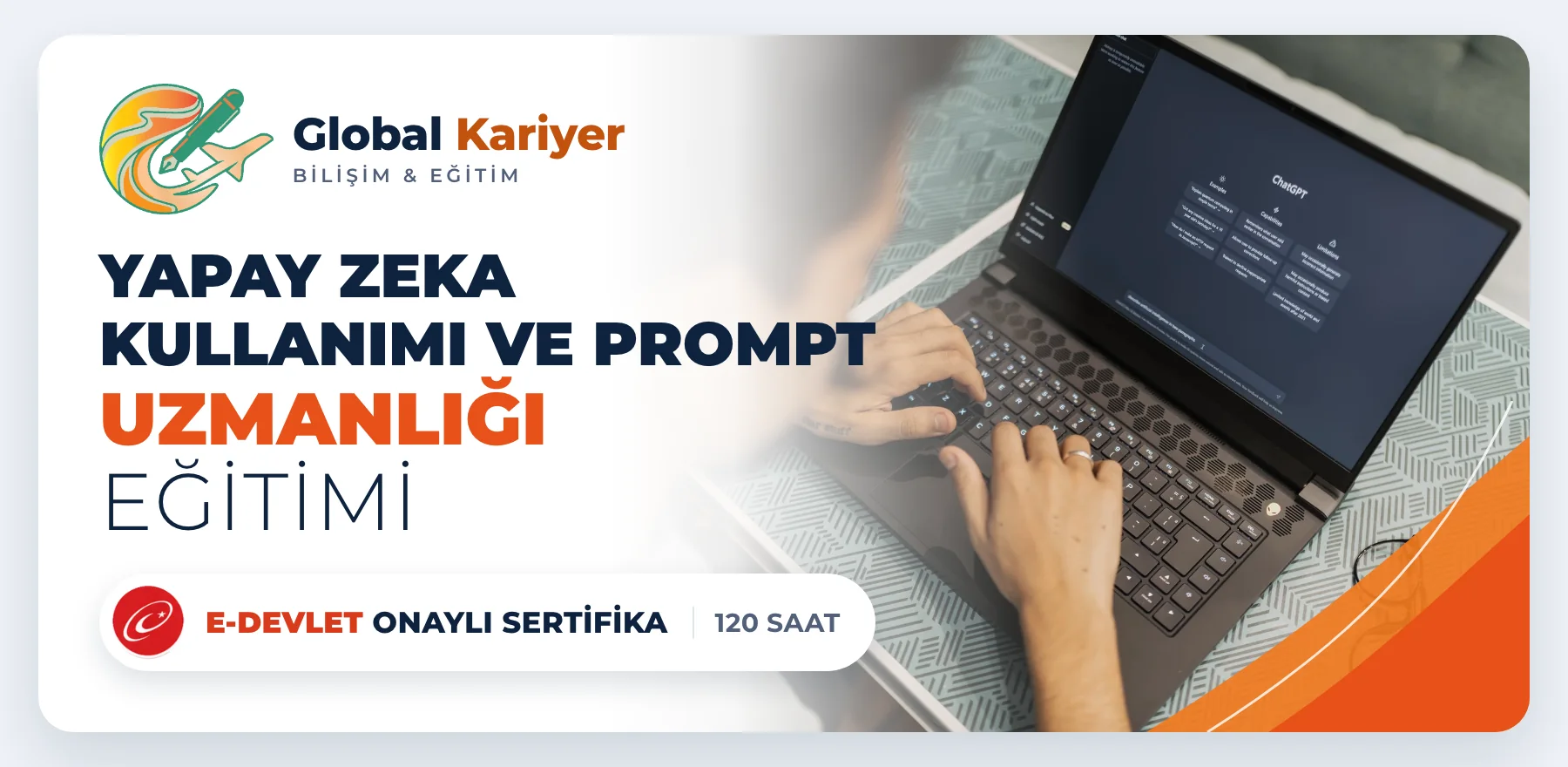 Yapay Zeka Kullanımı ve Prompt Uzmanlığı Eğitimi — e-Devlet onaylı sertifika programı