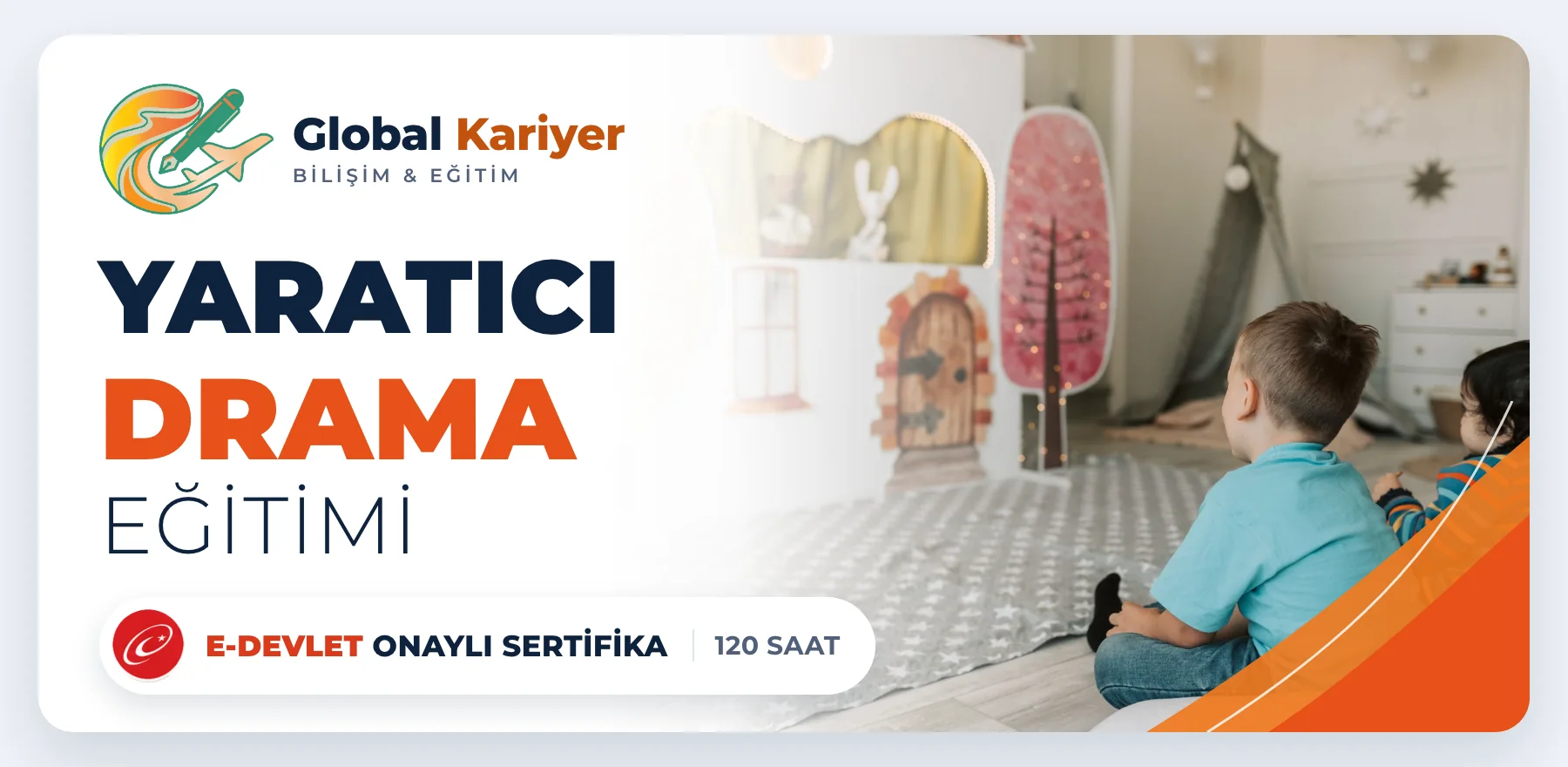 Yaratıcı Drama Eğitimi — e-Devlet onaylı sertifika programı