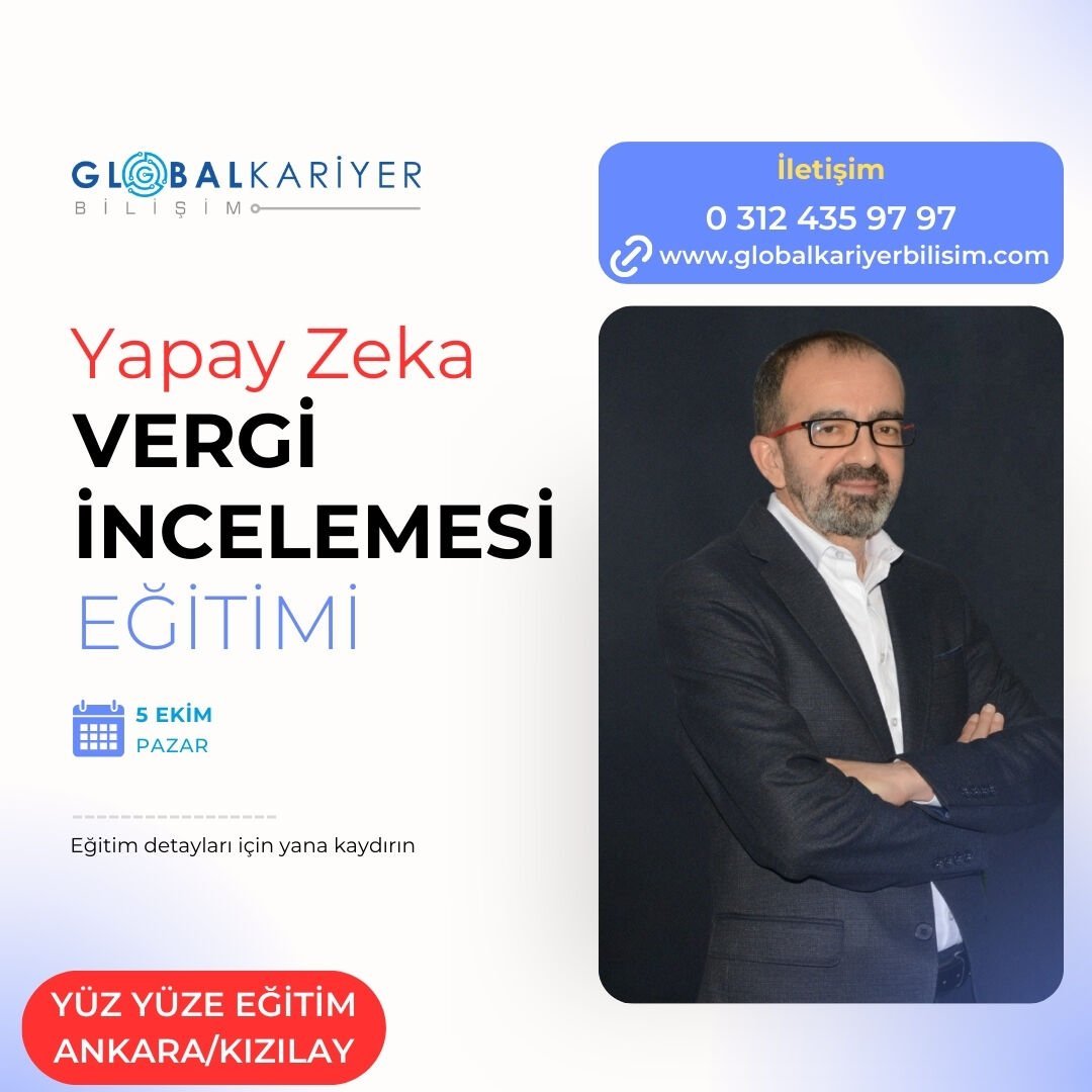 Yapay Zeka Vergi İncelemesi Eğitimi